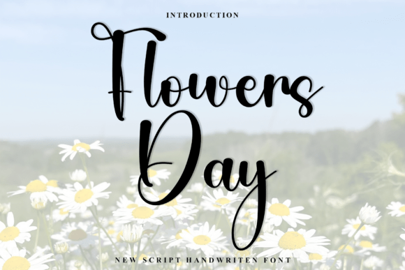 Flowers Day Font - Featured Image