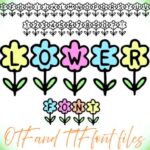 Flowers Font - Featured Image