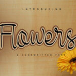 Flowers Font - Featured Image
