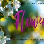 Flowers Font - Featured Image