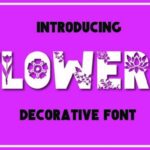 Flowers Font - Featured Image