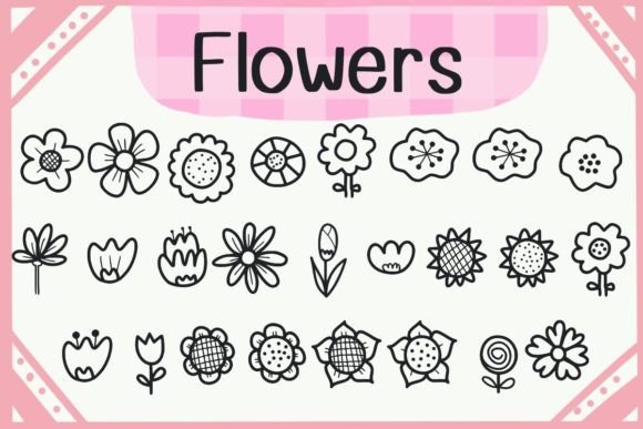 Flowers Font - Featured Image