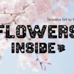 Flowers Inside Font - Featured Image