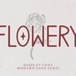 Flowery Font - Featured Image