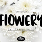 Flowery Font - Featured Image