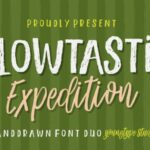 Flowtastic Expedition Font - Featured Image
