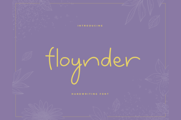 Floynder Font - Featured Image
