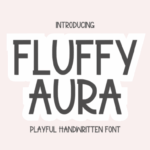 Fluffy Aura Font - Featured Image