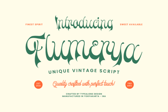 Flumerya Font - Featured Image
