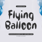 Flying Balloon Font - Featured Image