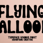 Flying Balloon Font - Featured Image