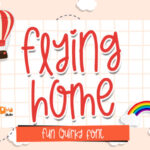 Flying Home Font - Featured Image