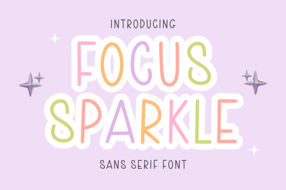 Focus Sparkle Font - Featured Image