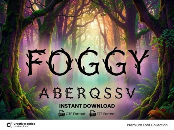 Foggy Font - Featured Image