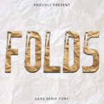 Folds Font - Featured Image
