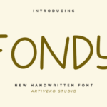 Fondy Font - Featured Image