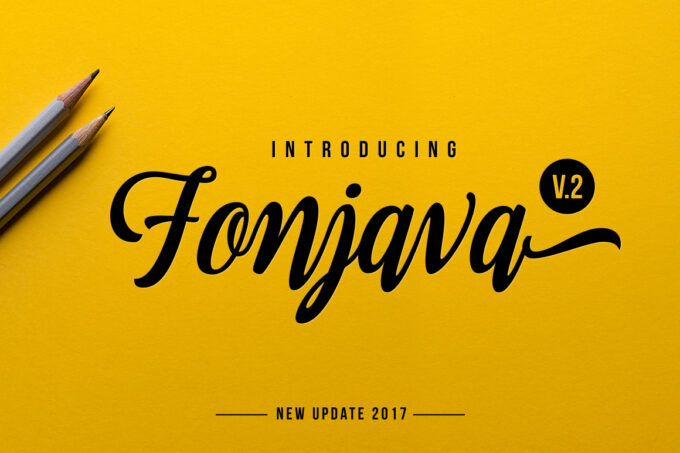 Fonjava Font - Featured Image