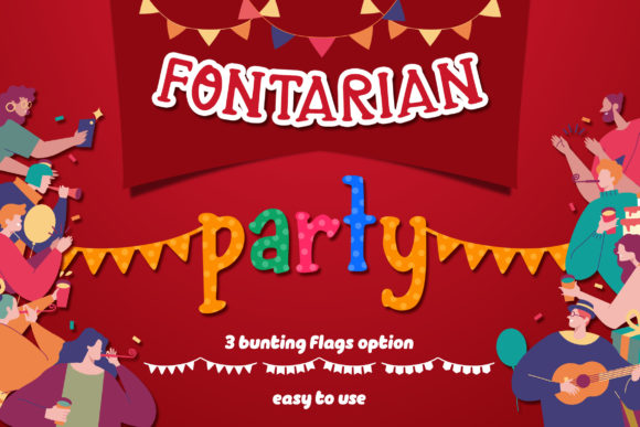 Fontarian Party Font - Featured Image