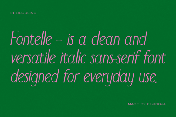 Fontelle Font - Featured Image