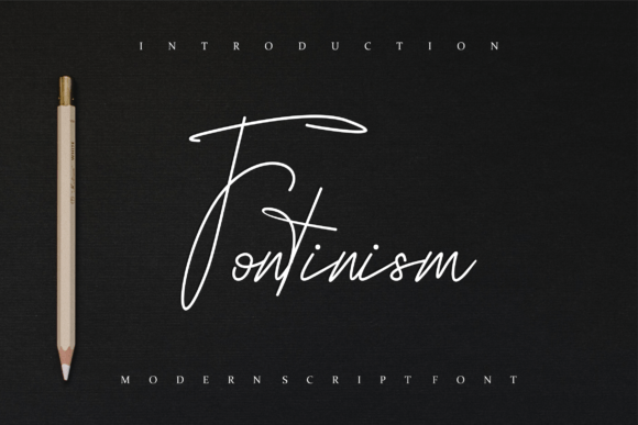 Fontinism Font - Featured Image