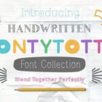 Fontytotty 25 Font Collection Font - Featured Image