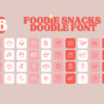 Foodiesnacksdoodle Font - Featured Image