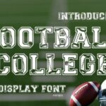 Football College Font - Featured Image