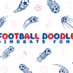 Football Doodle Font - Featured Image