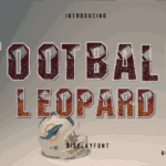 Football Leopard Font - Featured Image