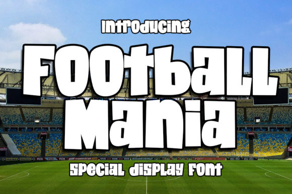 Football Mania Font - Featured Image