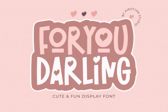 For You Darling Font - Featured Image