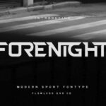 Forenight Font - Featured Image