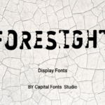 Foresight Font - Featured Image