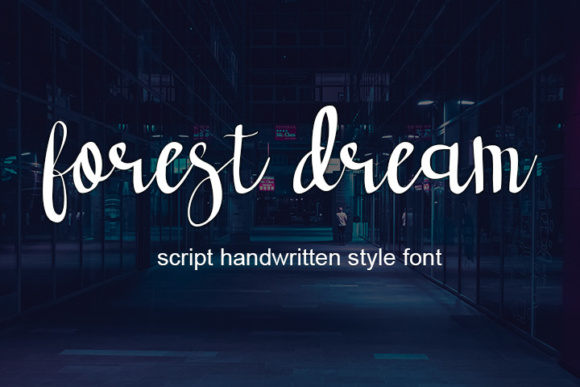 Forest Dream Font - Featured Image