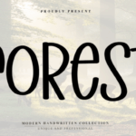 Forest Font - Featured Image