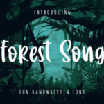 Forest Song Font - Featured Image