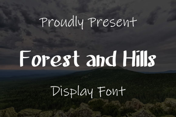 Forest and Hills Font - Featured Image