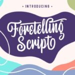 Foretelling Script Font - Featured Image