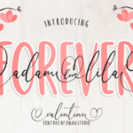 Forever Adam Lila Duo Font - Featured Image