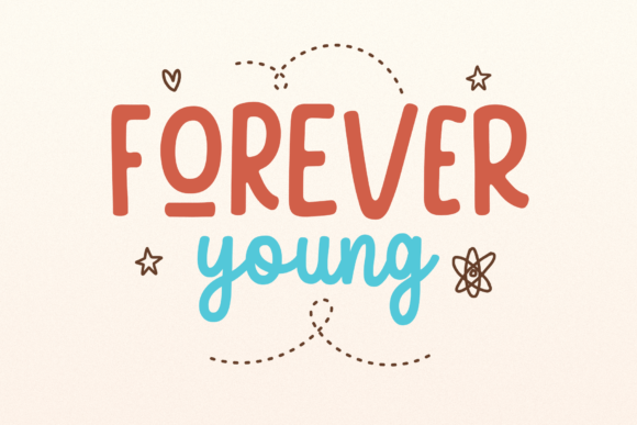 Forever Young Font - Featured Image