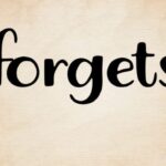 Forgets Font - Featured Image