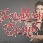 Forgiven Script Font - Featured Image