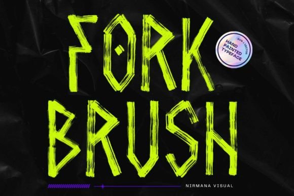 Fork Brush Font - Featured Image