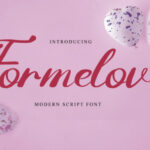 Formelove Font - Featured Image