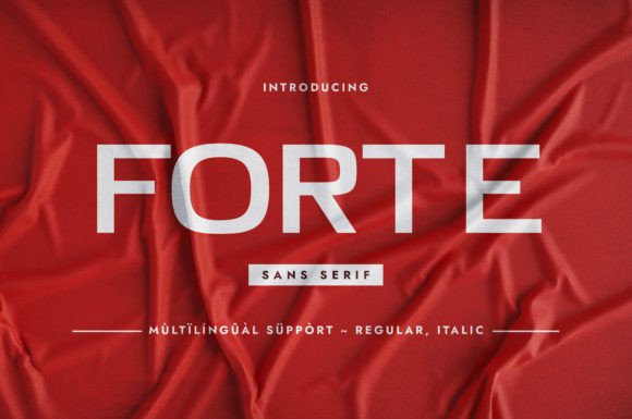 Forte Font - Featured Image