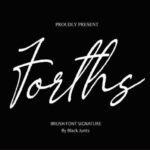 Forths Font - Featured Image