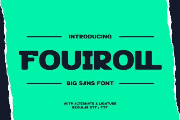 Fouiroll Font - Featured Image