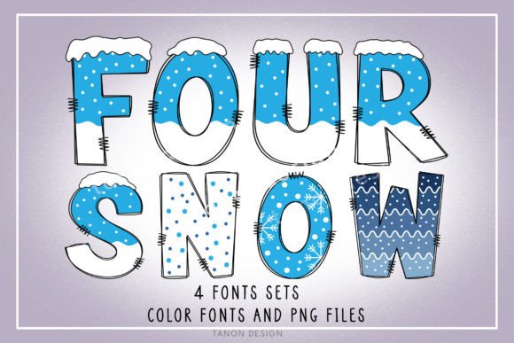 Four Snow Font - Featured Image