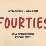 Fourties Font - Featured Image