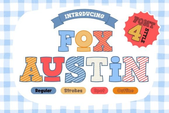Fox Austin Font - Featured Image
